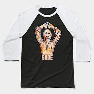 Sade /// Soul Singer Fan Art Baseball T-Shirt